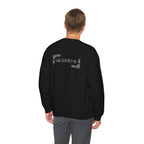 Korean Merry Christmas Sweatshirt | Hangul Initials Front & Back Print | Holly & Snowflake Crewneck | Minimal K-Culture Holiday Gift