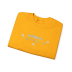 Korean Merry Christmas Sweatshirt | Hangul Initials Front & Back Print | Holly & Snowflake Crewneck | Minimal K-Culture Holiday Gift