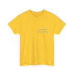Korean Phrase Tee "When Autumn Comes I Think of You" | Fairy Light Lettering | Sage Green Graphic | Unisex Fall Shirt | Korean Phrase Script Tee | White T‑Shirt with Silver Hangul Text
