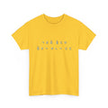 Meaningful Korean Phrase Tee | Reunion Quote Shirt | Sparkle Star Accent Graphic | Sage Green Text | Korean Phrase | Minimal Hangul Script