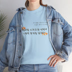 Korean Fall Poem Hangul Shirt – K-Culture Autumn Leaves Aesthetic