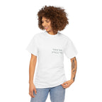 Korean Phrase Tee "When Autumn Comes I Think of You" | Fairy Light Lettering | Sage Green Graphic | Unisex Fall Shirt | Korean Phrase Script Tee | White T‑Shirt with Silver Hangul Text