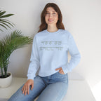 Korean Autumn Quote | "Gaeul-i Omyeon" Fairy Light Text | Sentimental Hangul Graphic | Unisex Fall Shirt | Korean Phrase Sweatshirt | Minimal Hangul Script Crewneck