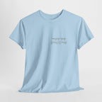 Korean Phrase Tee "When Autumn Comes I Think of You" | Fairy Light Lettering | Sage Green Graphic | Unisex Fall Shirt | Korean Phrase Script Tee | White T‑Shirt with Silver Hangul Text