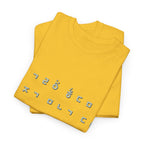 Meaningful Korean Phrase Tee | Reunion Quote Shirt | Sparkle Star Accent Graphic | Sage Green Text | Korean Phrase | Minimal Hangul Script