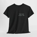 Korean Phrase Tee "When Autumn Comes I Think of You" | Fairy Light Lettering | Sage Green Graphic | Unisex Fall Shirt | Korean Phrase Script Tee | White T‑Shirt with Silver Hangul Text