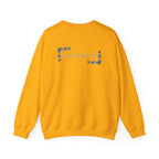 Korean Merry Christmas Sweatshirt | Hangul Initials Front & Back Print | Holly & Snowflake Crewneck | Minimal K-Culture Holiday Gift