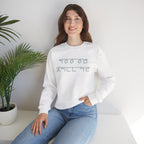 Korean Autumn Quote | "Gaeul-i Omyeon" Fairy Light Text | Sentimental Hangul Graphic | Unisex Fall Shirt | Korean Phrase Sweatshirt | Minimal Hangul Script Crewneck