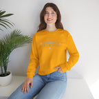 Korean Merry Christmas Sweatshirt | Hangul Initials Front & Back Print | Holly & Snowflake Crewneck | Minimal K-Culture Holiday Gift