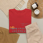 Korean Fall Poem Hangul Shirt – K-Culture Autumn Leaves Aesthetic