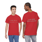 Meaningful Korean Phrase Tee | Reunion Quote Shirt | Sparkle Star Accent Graphic | Sage Green Text | Korean Phrase | Minimal Hangul Script