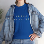 Meaningful Korean Phrase Tee | Reunion Quote Shirt | Sparkle Star Accent Graphic | Sage Green Text | Korean Phrase | Minimal Hangul Script